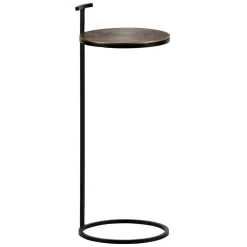 3 Anstelltische in Rund Loft Style - Etobina (dreiteilig)