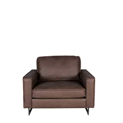 105 cm breiter Sessel in kantigem Design - Vessina