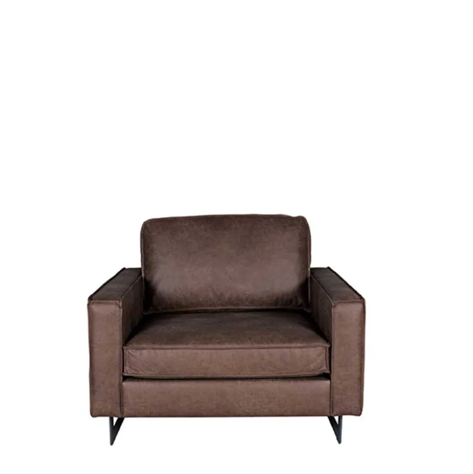 105 cm breiter Sessel in kantigem Design - Vessina