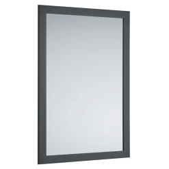 48 cm breiter Spiegel in Anthrazit - Vertelli