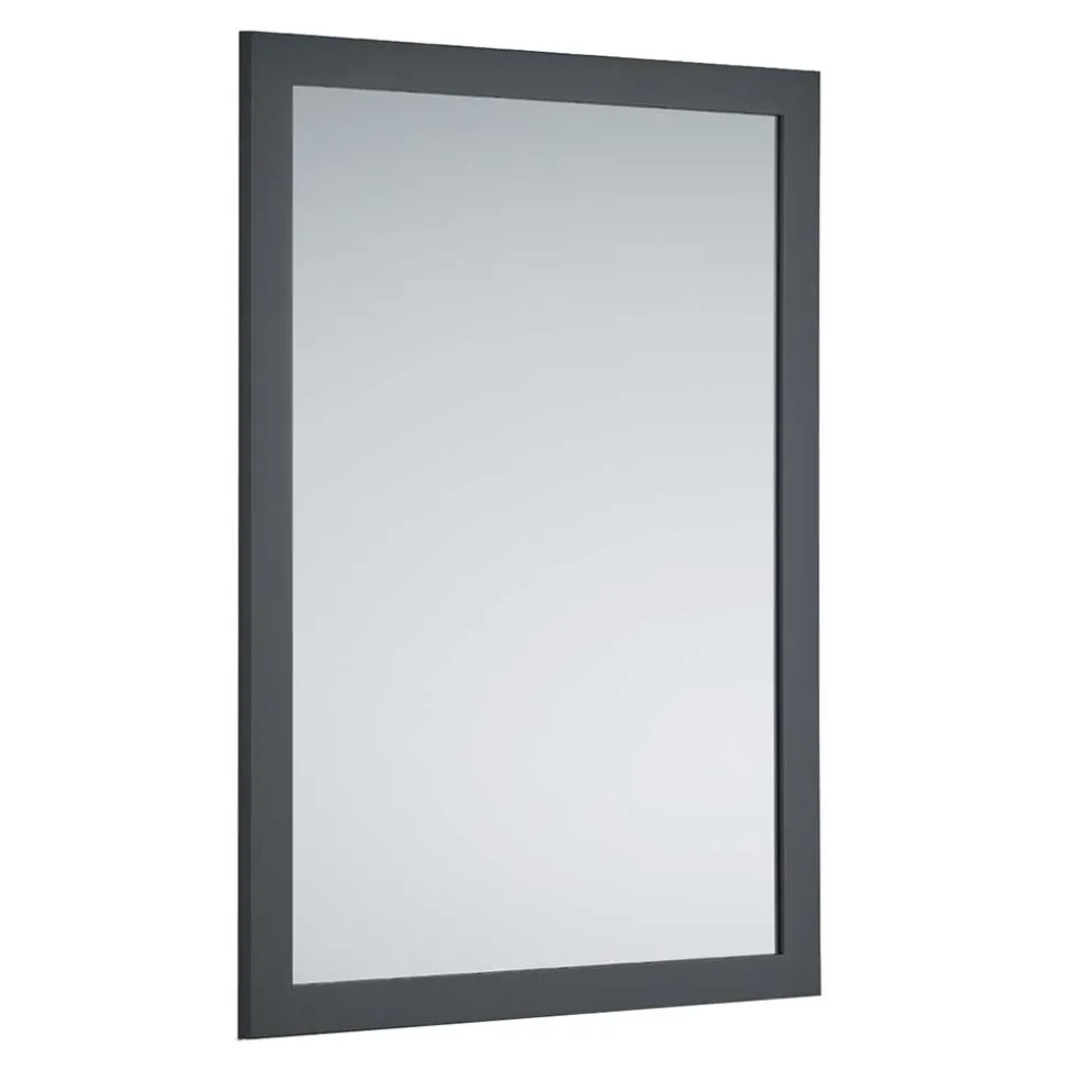 48 cm breiter Spiegel in Anthrazit - Vertelli