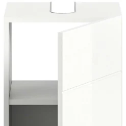 38 cm breiter Waschbeckenschrank in Weiß - Vitablos