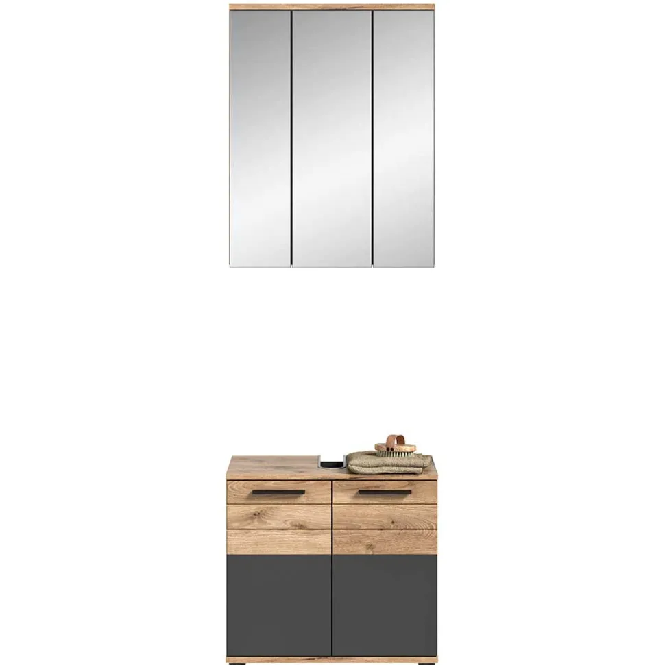 60 cm breiter Waschplatz fürs Bad - Depart (zweiteilig)