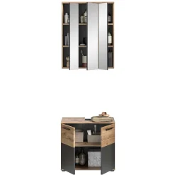 60 cm breiter Waschplatz fürs Bad - Depart (zweiteilig)