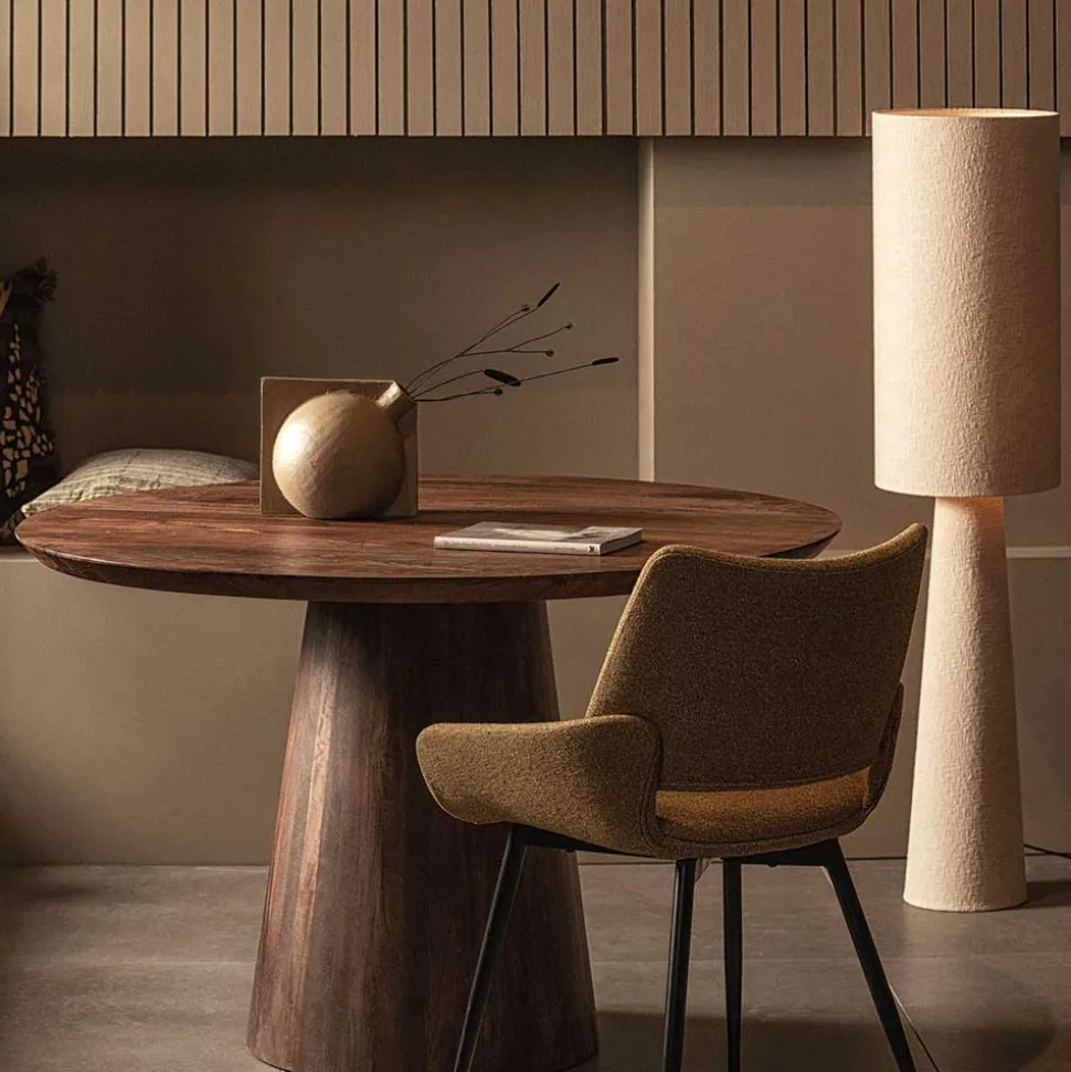 130 cm hohe Stehleuchte in Beige - Vacances