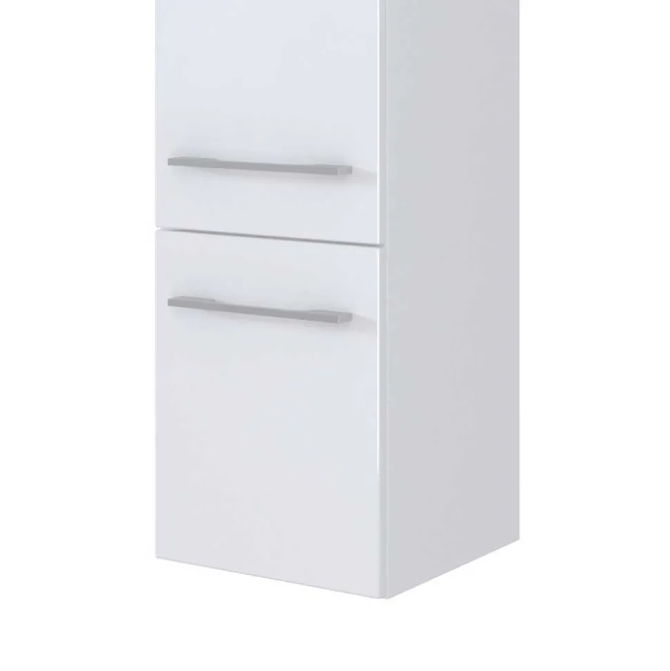 130 cm hoher Badschrank für Wandmontage - Enwicos