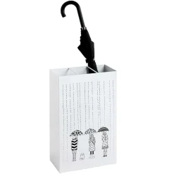 48 cm Hoher Schirmständer in Weiß - Morian