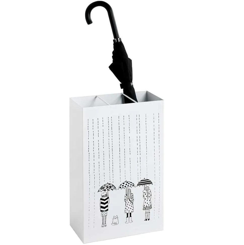 48 cm Hoher Schirmständer in Weiß - Morian