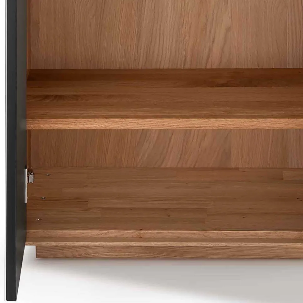 200 cm hoher Schuhschrank mit Doppeltür - Zonga