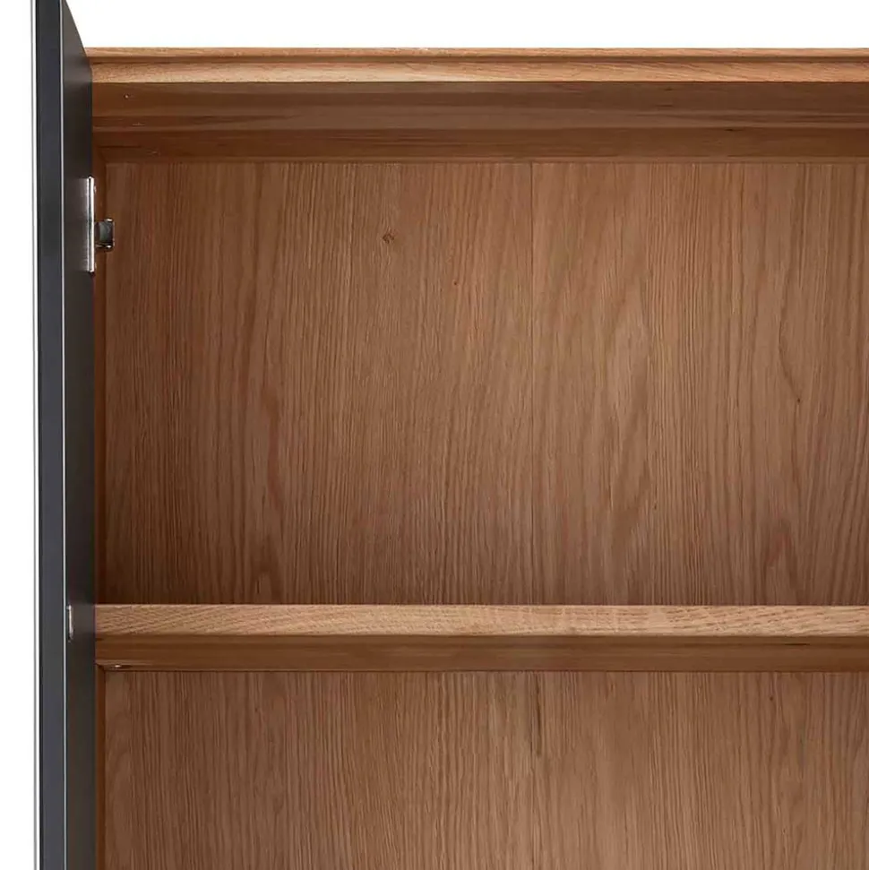 200 cm hoher Schuhschrank mit Doppeltür - Zonga