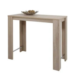 108 cm hoher Tresentisch in Holz Optik - Elmavirio