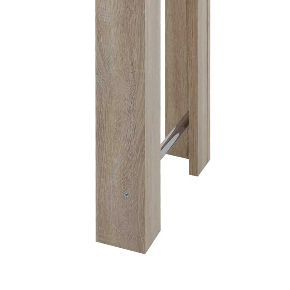 108 cm hoher Tresentisch in Holz Optik - Elmavirio