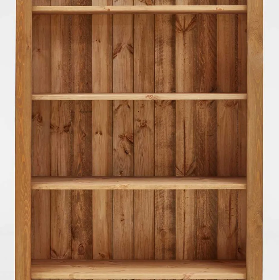 202 cm hohes Landhaus Bücherregal zweifarbig - Eshelas