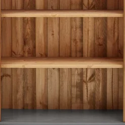 202 cm hohes Landhaus Bücherregal zweifarbig - Eshelas