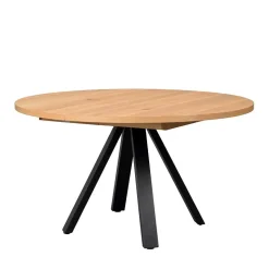 135 cm runder Esstisch in modernem Design - Mocima