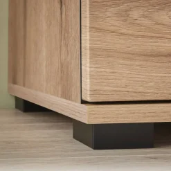 200 cm Sideboard mit Glaseinsätzen - Brocus