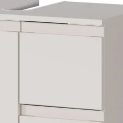 60 cm Waschbeckenschrank in Hellgrau - Dadra