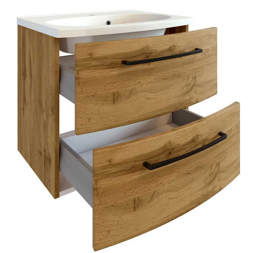 60 cm Waschplatz & Unterschrank - Arazony (dreiteilig)