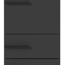 1,90 m Bad Hochschrank in Dunkelgrau - Lucrino