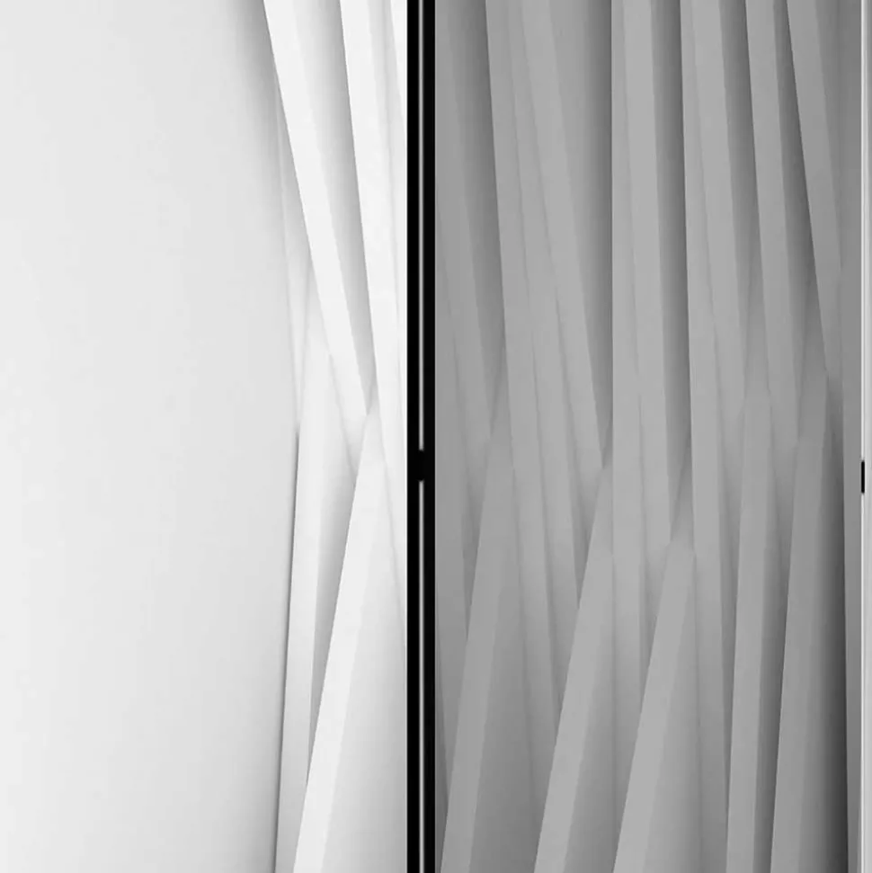 2,25 m breiter Paravent mit abstraktem Muster - Emrada