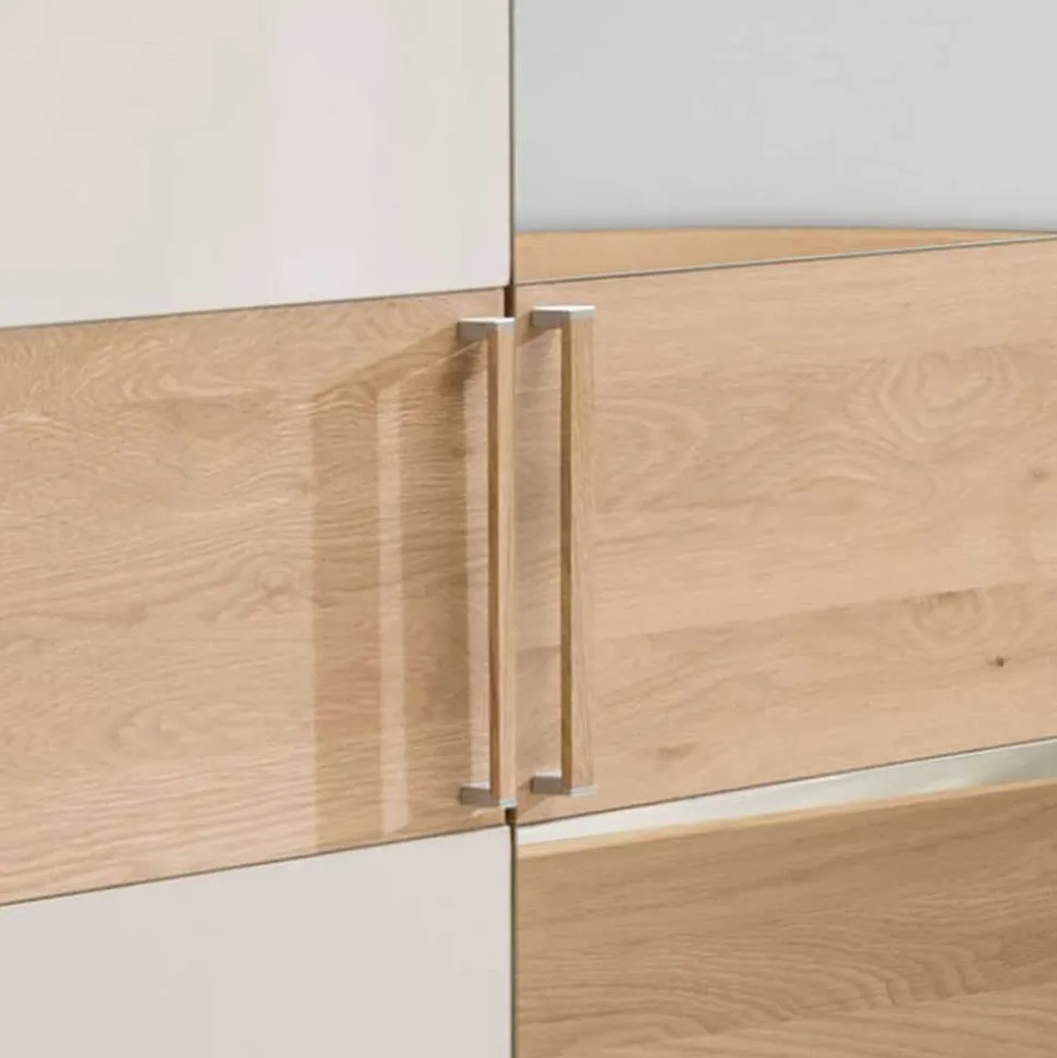 2 Meter Kleiderschrank mit vier Türen - Emdsiva II