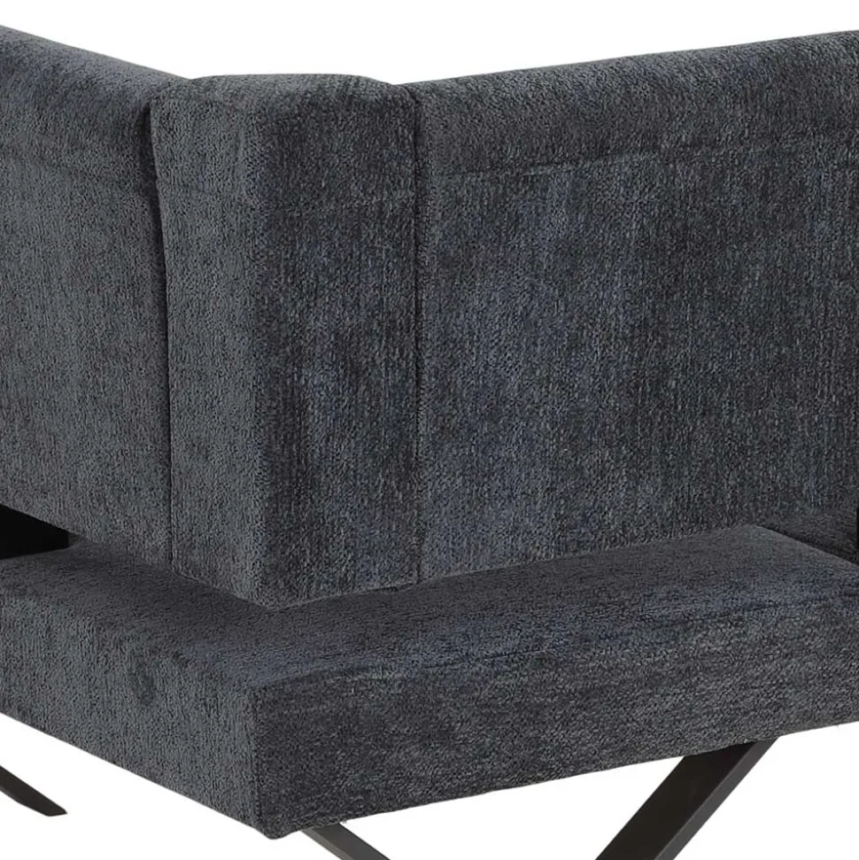 3 Personen Eckbank in Anthrazit - Pricenta