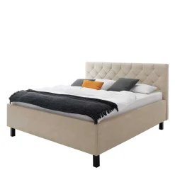 2 Personen Polsterbett mit 120 cm Kopfteil - Piton