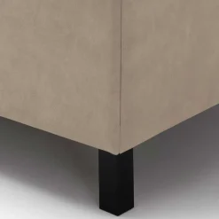 2 Personen Polsterbett mit 120 cm Kopfteil - Piton