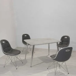 4 Personen Tischset modern - Exklusiva (fünfteilig)