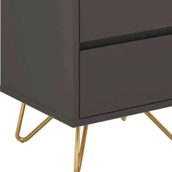 4 Schubladen Hochkommode mit Spiegel klappbar - Bathford