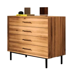 4 Schubladen Kommode mit 97 cm Breite - Kerfa