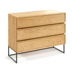 3 Schubladen Kommode mit Bügelgestell - Jailus