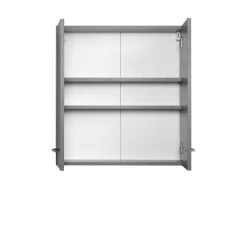 2 türiger Bad Hängeschrank in Grau - Juventuda