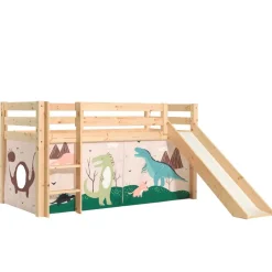 Abenteuerbett Dinosaurier mit Rutsche - Vacoas