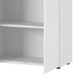 Abschließbarer Akten Büroschrank in Lichtgrau - Ofledio