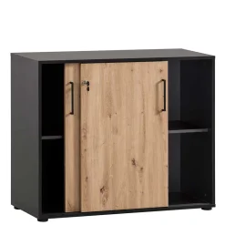 Abschließbarer Ordnerschrank mit Schiebetüren - Evasilica