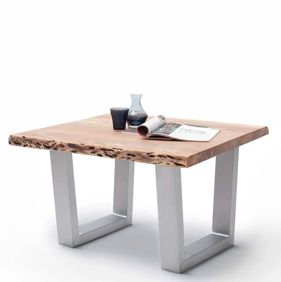 Akazie Sofatisch mit gewachsener Kante - Thoros