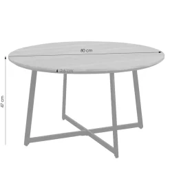 Akazie Sofatisch mit Schweizer Kante - Limona