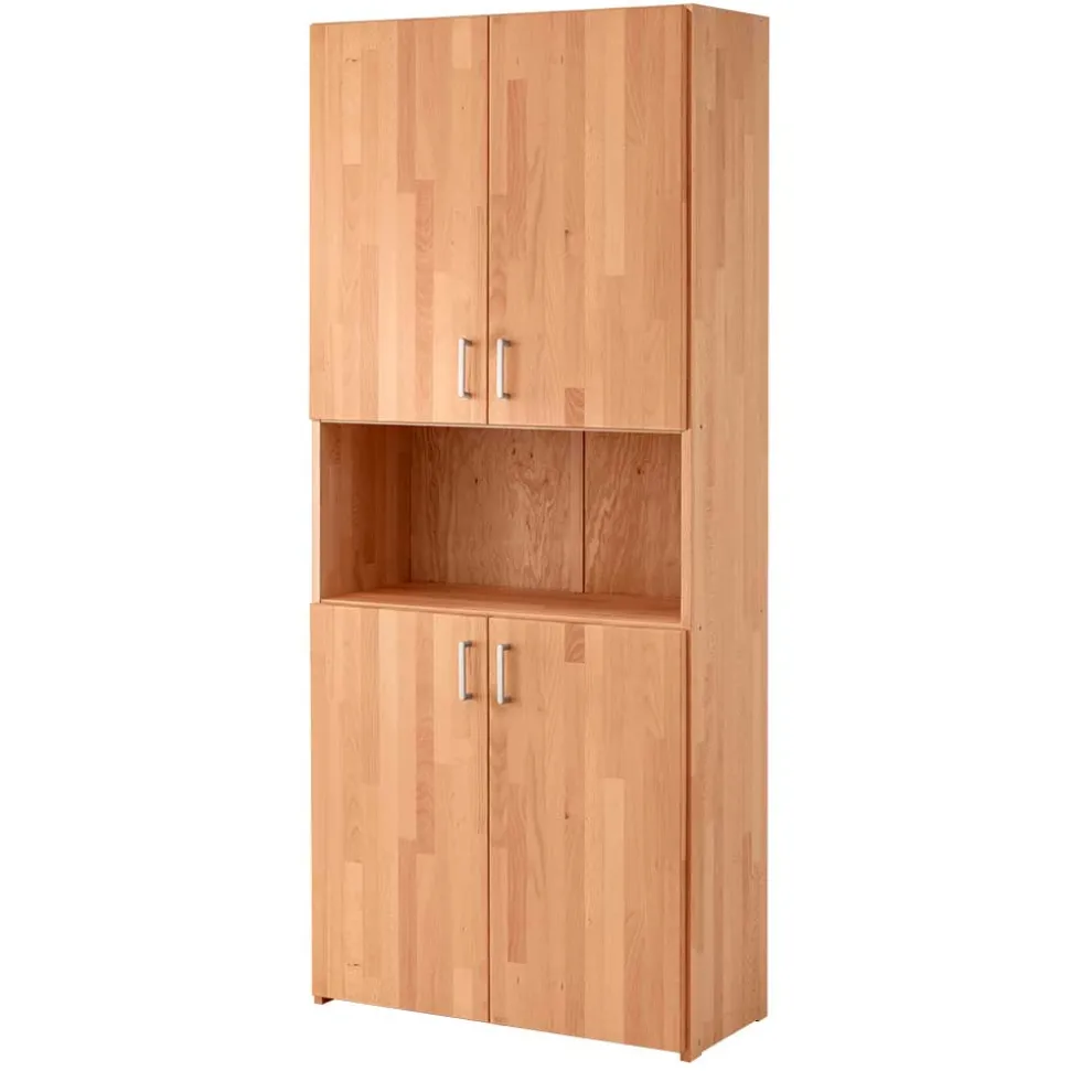 Aktenordnerschrank mit Fach und vier Türen - Bash