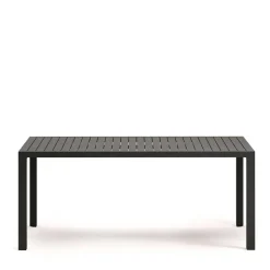 Alu Outdoor Tisch in Dunkelgrau - Lagusta