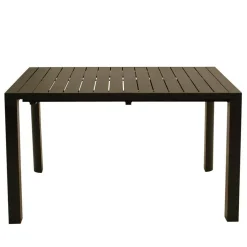 Alu Outdoortisch mit einer Einlegeplatte - Soria