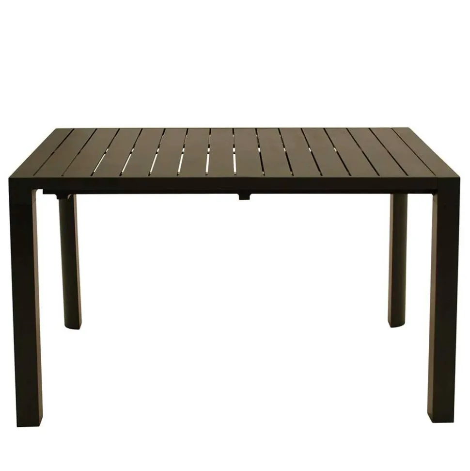 Alu Outdoortisch mit einer Einlegeplatte - Soria