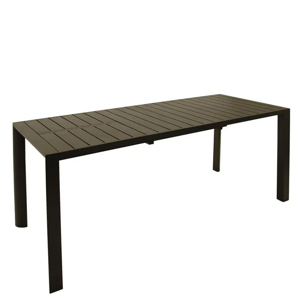 Alu Outdoortisch mit einer Einlegeplatte - Soria