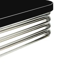 American Diner Bartisch Set Barataria mit 4 Stühlen (fünfteilig)