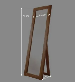 Ankleidespiegel Uvinessa aus Wildeiche Massivholz