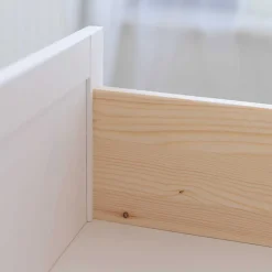 Anrichte in Weiß und Kiefer Natur - Saluts