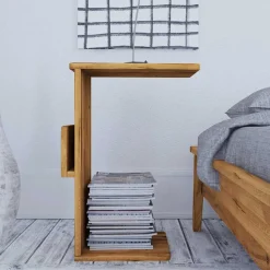 Anstelltisch aus Wildeiche Massivholz - Hardus