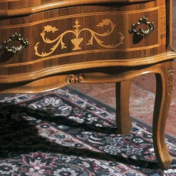 Antike Kommode Agosto in Nussbaumfarben