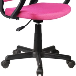 Armlehnen Bürstuhl mit Mesh Pink - Ropezca