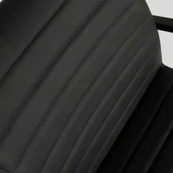 Armlehnen Freischwinger in Anthrazit - Birte (2er Set)